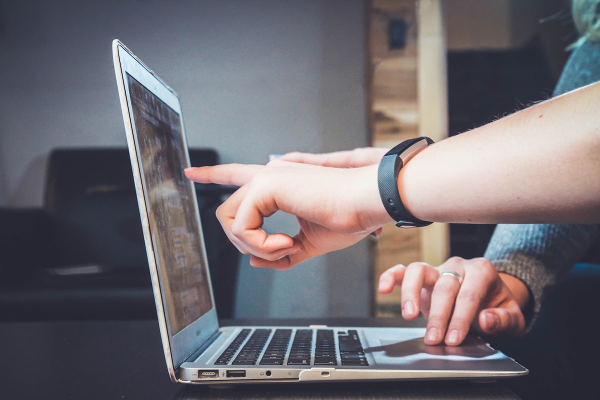 Booking and scheduling on laptop and phone